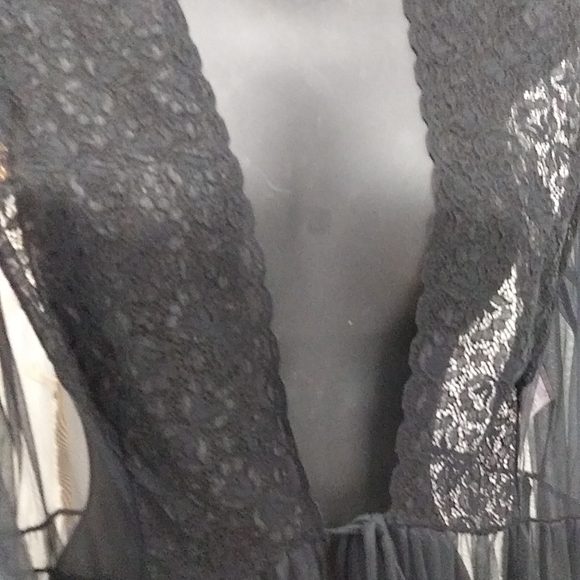 Long Lingerie Cover see through - Picture 1 of 12